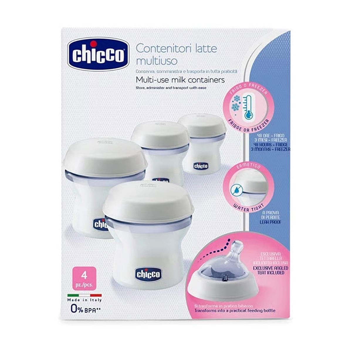 Chicco Milk Containers