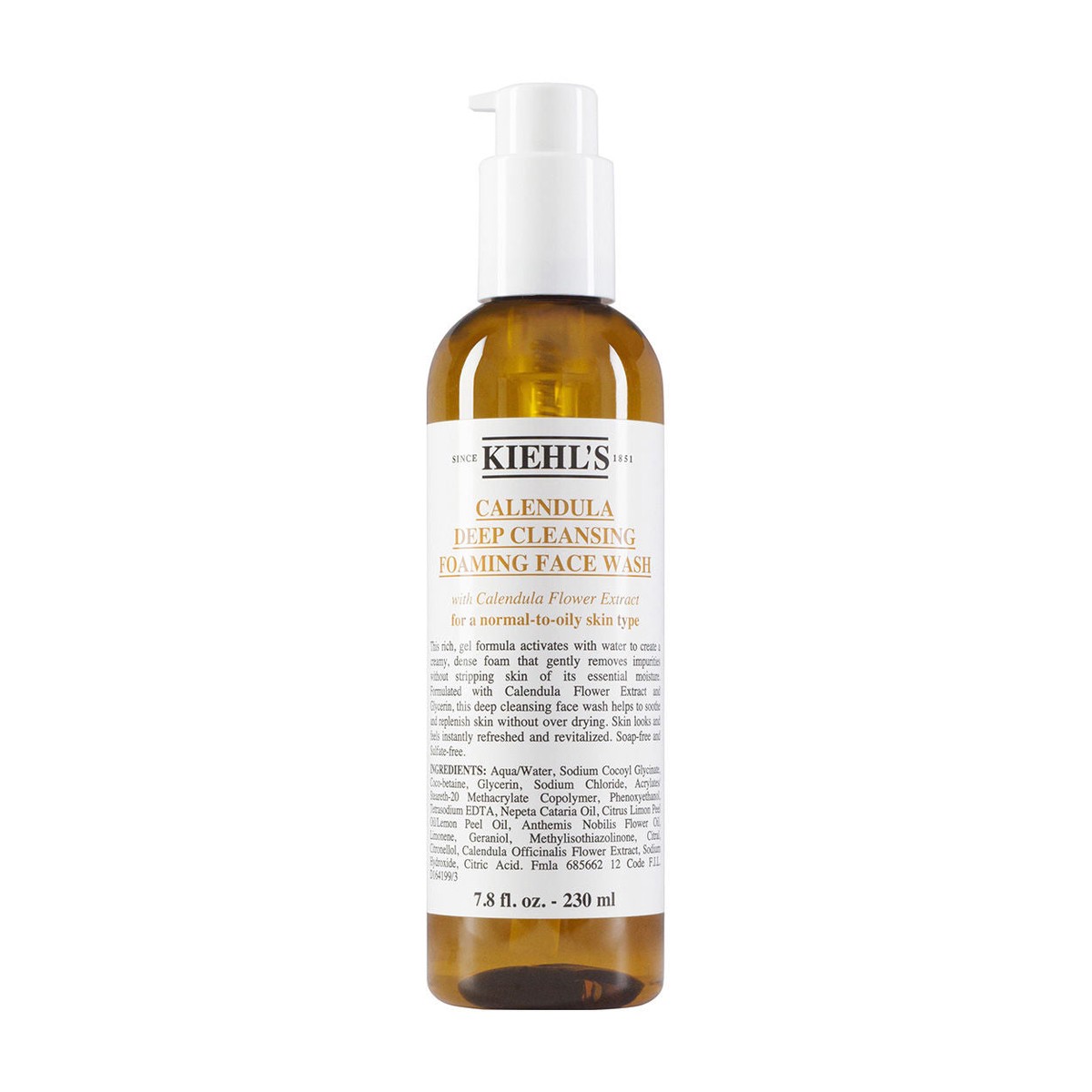 Calendula Deep Cleansing Foaming Face Wash