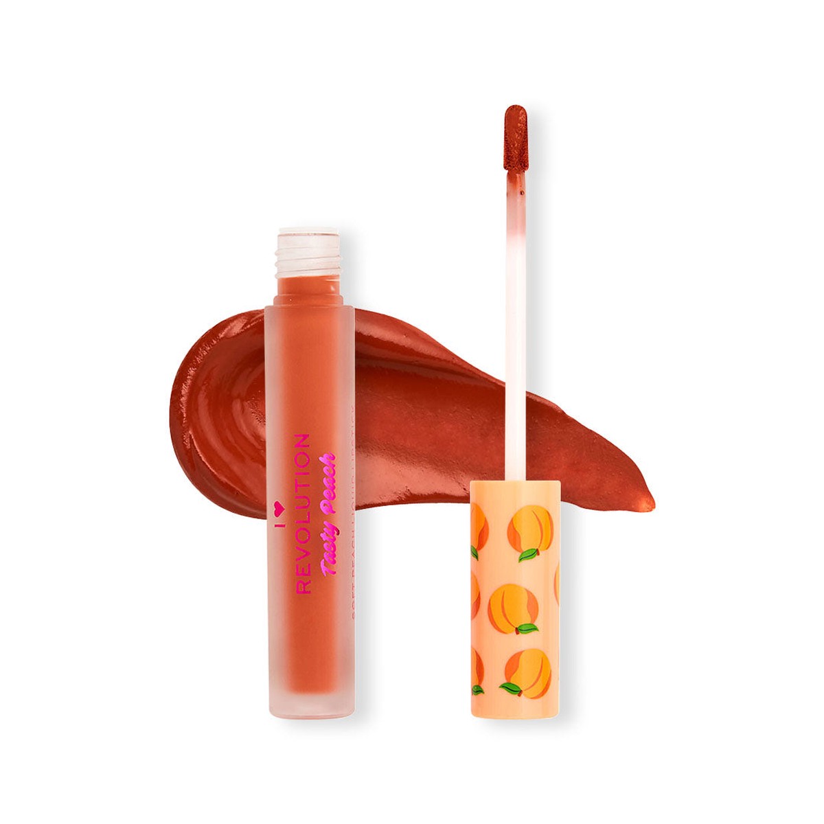 Hot Sale I Heart Revolution Tasty Peach Soft Peach Liquid Lipstick