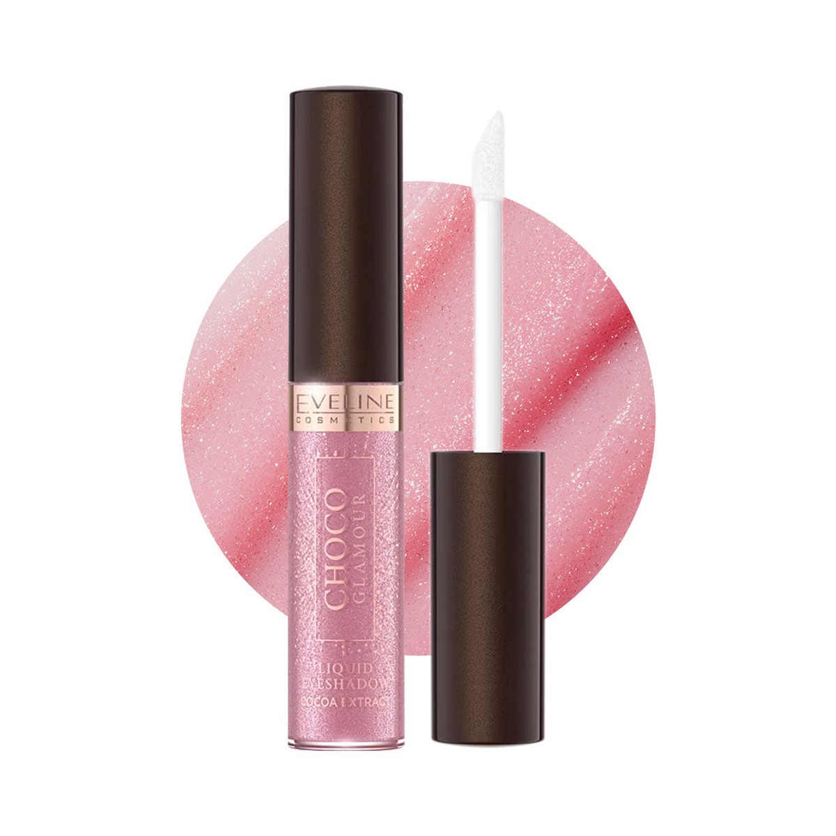 Best Seller Eveline Cosmetics Choco Glamour Liquid Eyeshadow