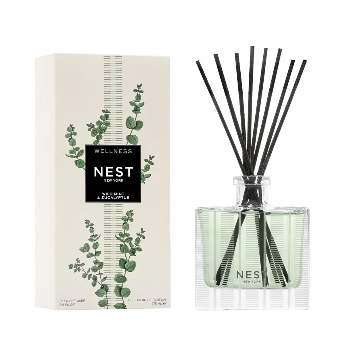 Nest Wild Mint & Eucalyptus Reed Diffuser