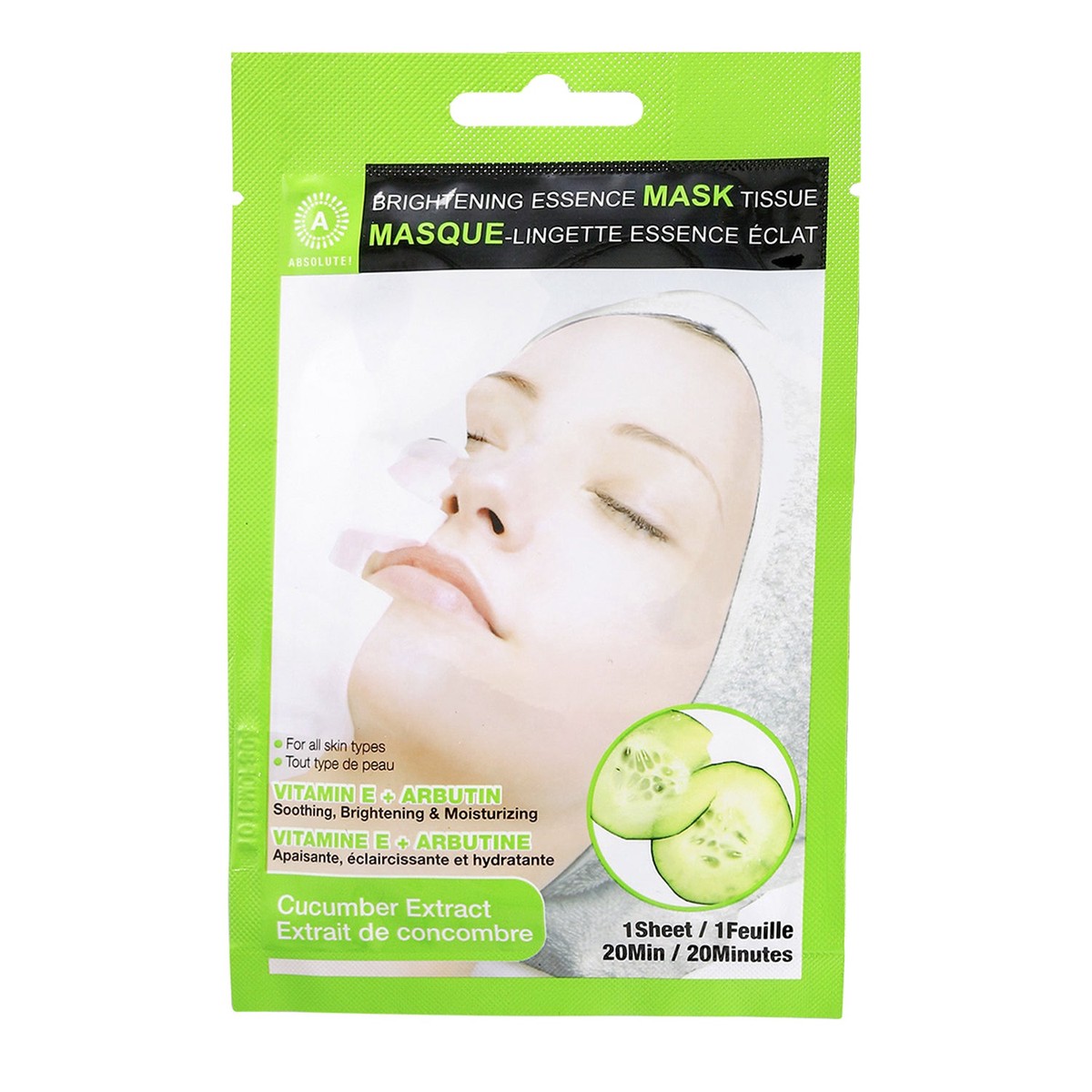 ABSOLUTE NEW YORK Brightening Essence Mask