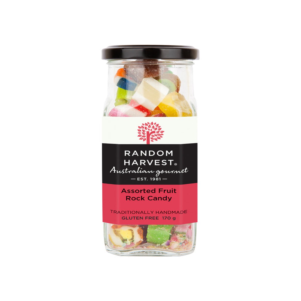 Assorted Fruit Rock Candy 170g